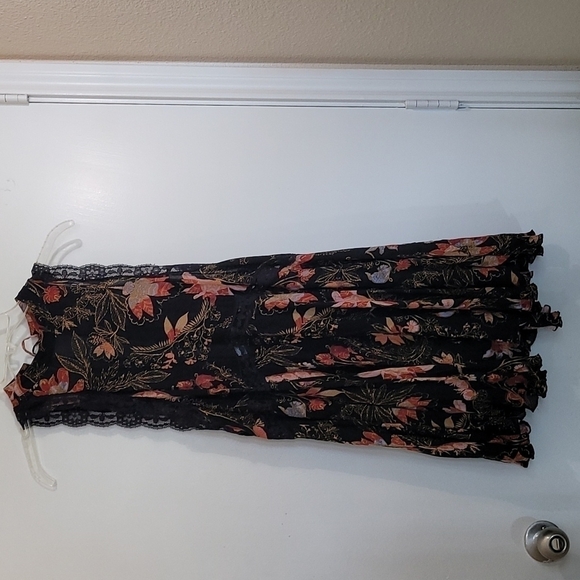 Free People Women's Sleeveless Floral Lace Top Size SP - Picture 1 of 9